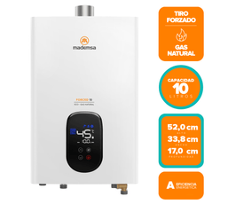 CALEFONT GAS LICUADO MADEMNSA TIRO FORZADO 10 LITROS