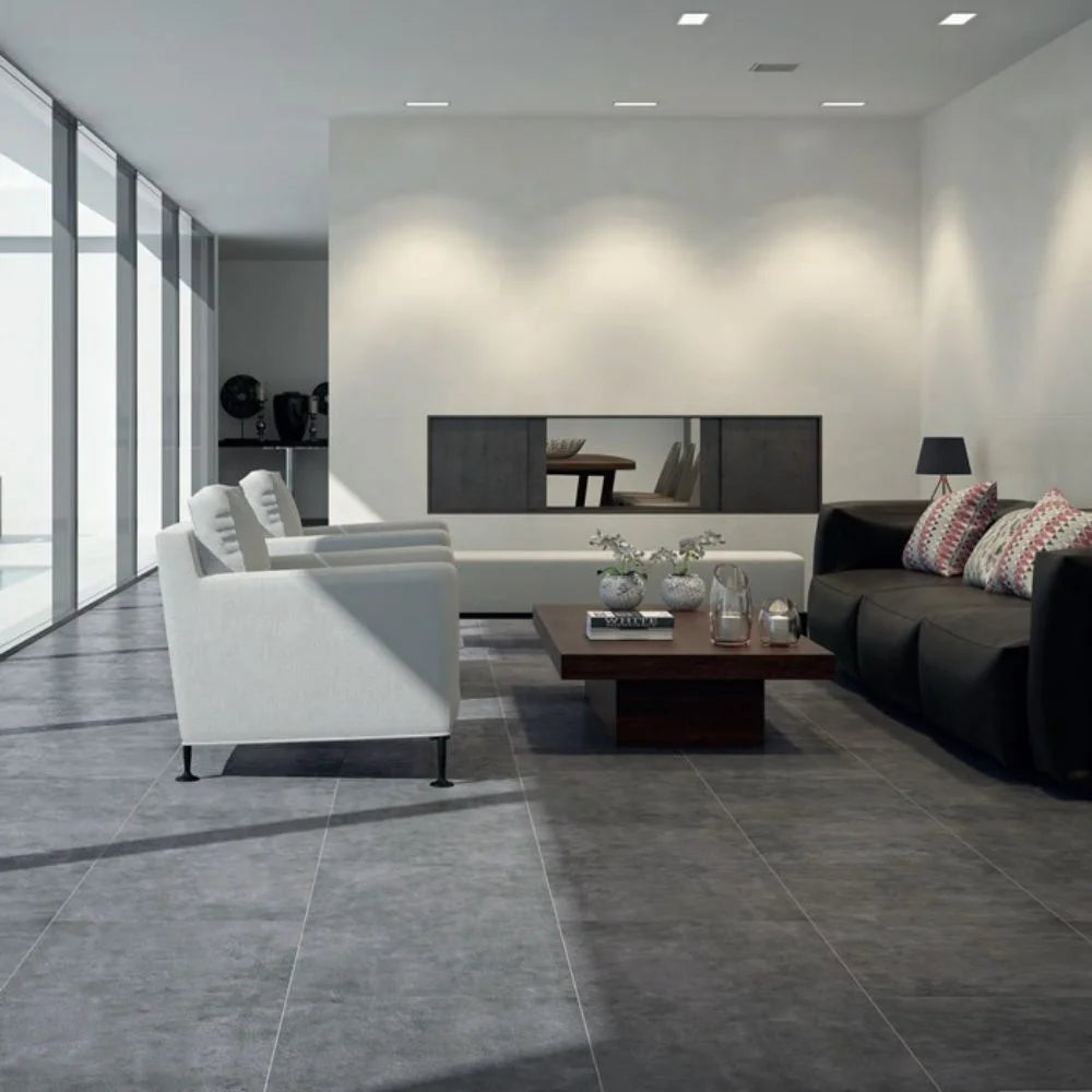 CERAMICA CEMENTO TERRE II GRAFITO 61X61