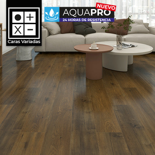PISO FLOTANTE ACQUAPRO 89235-8 ROBLE 8MM