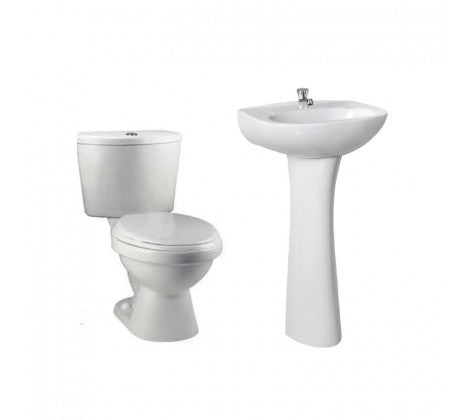 SALA BAÑO BLANCA TREBOL