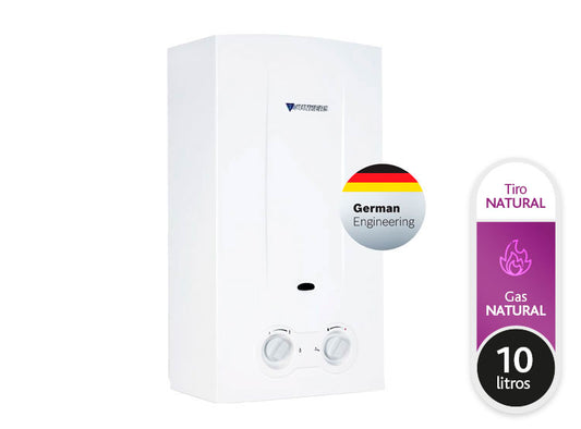 CALEFON JUNKER 10-13 LTS GAS NATURAL TIRO NATURAL IONIZADO